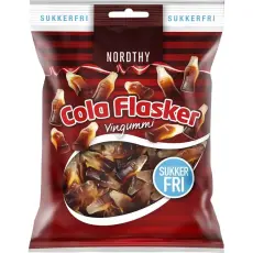 Nordthy Colaflaskor Sockerfri 80g – Coopers Candy