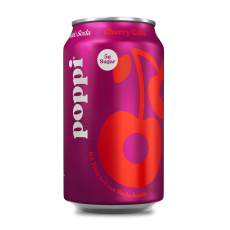 Poppi Prebiotic Soda Cherry Cola 355ml – Coopers Candy
