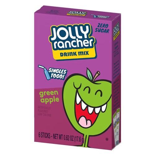 Jolly Rancher Singles to Go 6 pack - Green Apple 17g – Coopers Candy