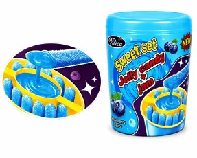 Sweet Set Jelly Candy & Jam Bl&aring;b&auml;r 60g &ndash; Coopers Candy
