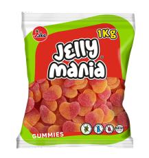 Jake Jelly Mania Peach Hearts 1kg – Coopers Candy