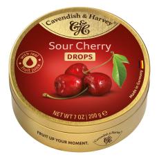 Cavendish & Harvey Sour Cherry Drops 200g – Coopers Candy