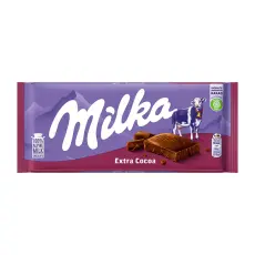 Milka Chokoladebar Extra Cacao 100g &ndash; Coopers Candy