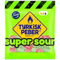 Tyrkisk Peber Super Sour 80g &ndash; Coopers Candy