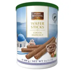 Feiny Biscuits Wafer Rolls with Chocolate Hazelnut Cream 400g – Coopers Candy