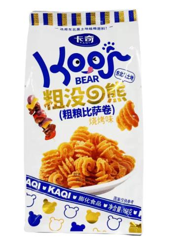 Kaqi Bear Snacks BBQ 158g – Coopers Candy