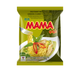 Mama Instant Noodles - Green Curry Chicken 55g – Coopers Candy