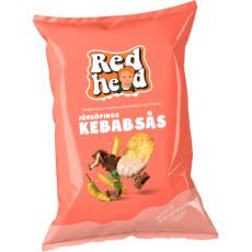 RedHead Kartoffelchips J&ouml;nk&ouml;pings Kebabsovs 150g &ndash; Coopers Candy