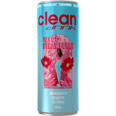 Clean Drink Wild Strawberry 33cl – Coopers Candy