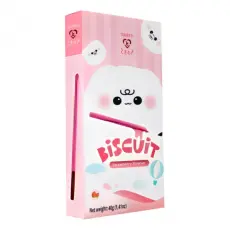 Tokimeki Biscuit Stick - Strawberry Flavour 40g &ndash; Coopers Candy