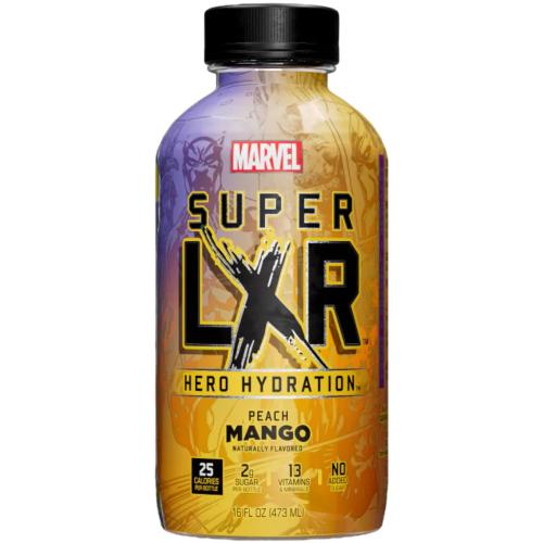 Arizona Marvel Super LXR Hero Hydration - Peach Mango 473ml(BF:2025-04-24) – Coopers Candy