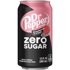 Dr Pepper Zero Strawberries & Cream 355ml – Coopers Candy