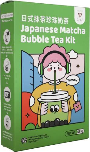 Tokimeki Japanese Matcha Bubble Tea Kit 3-pack 255g – Coopers Candy