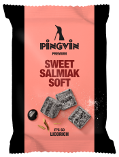 Toms Pingvin Premium Sweet Salmiak Soft 90g – Coopers Candy