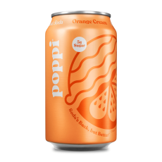 Poppi Prebiotic Soda Orange Cream 355ml – Coopers Candy
