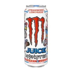 Monster Energy Juice Strawberry Lemonade 473ml &ndash; Coopers Candy