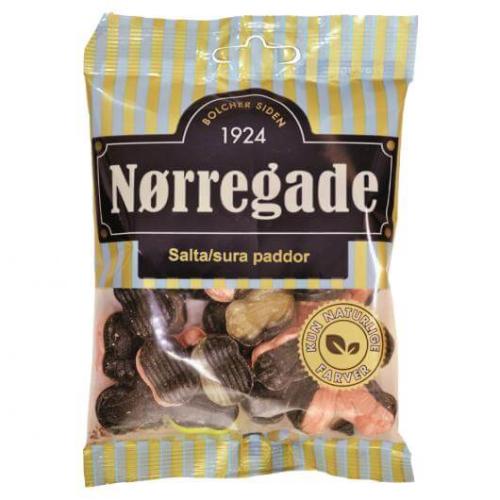 Norregade Salta/Sura Paddor 90g – Coopers Candy
