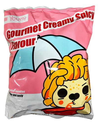 Youmi Instant Noodle Gourmet Creamy Spicy 99g – Coopers Candy