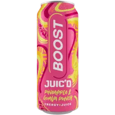 Boost Energy Juic&rsquo;d Pineapple & Guava Punch 50cl &ndash; Coopers Candy