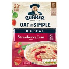 Oat So Simple Big Bowl Strawberry Jam 286g – Coopers Candy