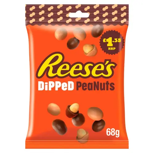 Reeses Dipped Peanuts 68g – Coopers Candy