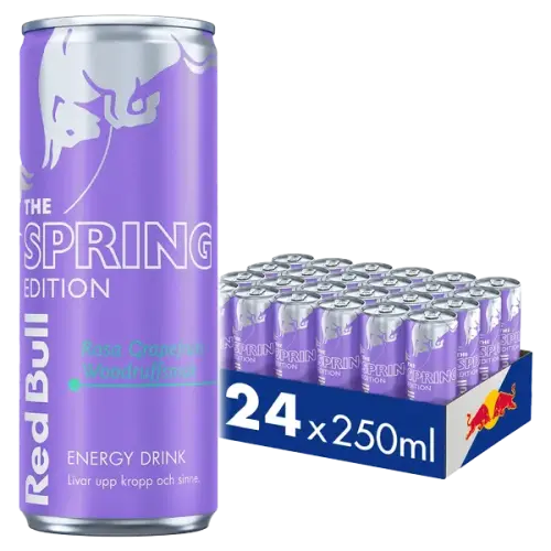Red Bull Spring Edition Rosa Grapefruit & Woodruffsmak 25cl x 24st – Coopers Candy