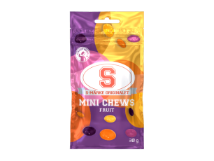 S-Märke Mini Chews Fruit 30g – Coopers Candy