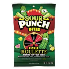 Sour Punch Pickle Roulette 142g &ndash; Coopers Candy