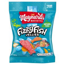 Maynards Bassetts Fizzy Fish Sweets Bag 160g – Coopers Candy