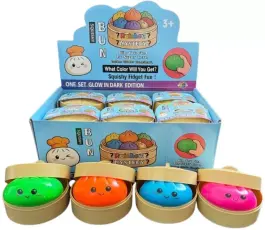 Squishy Bun Glow In The Dark Edition 8,5cm &ndash; Coopers Candy