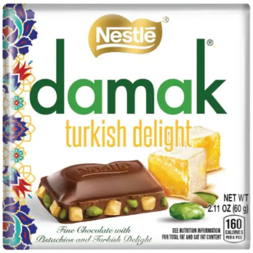 Nestle Damak Turkish Delight 60g – Coopers Candy