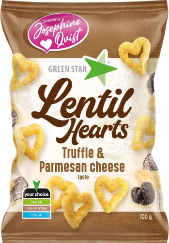 Green Star Lentil Hearts Tryffel & Parmesan 100g – Coopers Candy