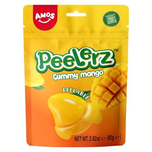 Peelerz Peelable Gummy Mango 80g – Coopers Candy