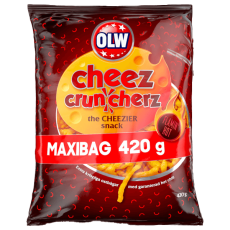 OLW Maxibag Cruncherz Flamin Hot 420g – Coopers Candy