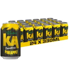 KA Pineapple Soda 33cl x 24st &ndash; Coopers Candy