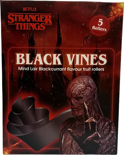 Stranger Things Fruit Rollers Blackcurrant 60g – Coopers Candy