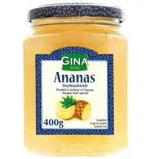 Gina Pineapple Fruit Spread 400g &ndash; Coopers Candy