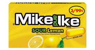 Mike and Ike Sour Lemon 22g – Coopers Candy