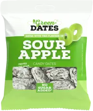 Green Dates Dadlar Sour Apple 90g – Coopers Candy