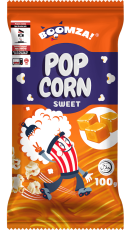Boomza Mikropopcorn Karamellsmak 100g – Coopers Candy