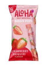 Aloha Mocktail Freeze Pops Strawberry Daiquiri 10-pack – Coopers Candy