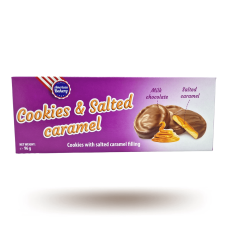 American Bakery Cookies & Salted Caramel 96g – Coopers Candy