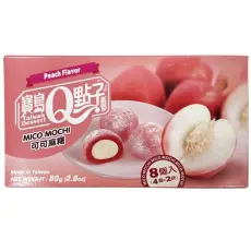 Taiwan Dessert - Mico Mochi Peach Flavour 80g – Coopers Candy