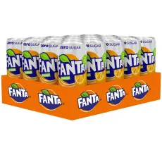 Fanta Zero Orange 33cl x 20st – Coopers Candy