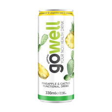 Gowell Pineapple & Cactus 33cl – Coopers Candy