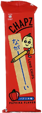 Chapz Long Chips Paprika Flavour 75g – Coopers Candy