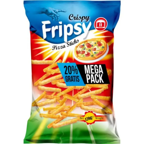 Fripsy Crispy Sticks Pizza 120g – Coopers Candy