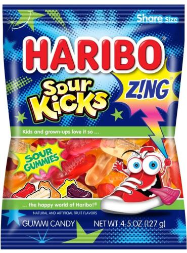Haribo Zing Sour Kicks 127g – Coopers Candy