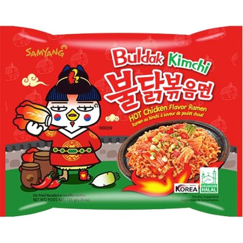 Samyang Buldak Hot Chicken Ramen - Kimchi Flavor 135g – Coopers Candy