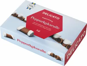 Delicato Pepparkaksrulle 6-pack(BF:2026-02-10) &ndash; Coopers Candy